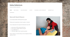 Desktop Screenshot of dallasfeldenkrais.com